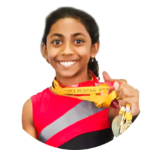Erin Vidyasagar  :Karnataka State Champion (Sub-junior)